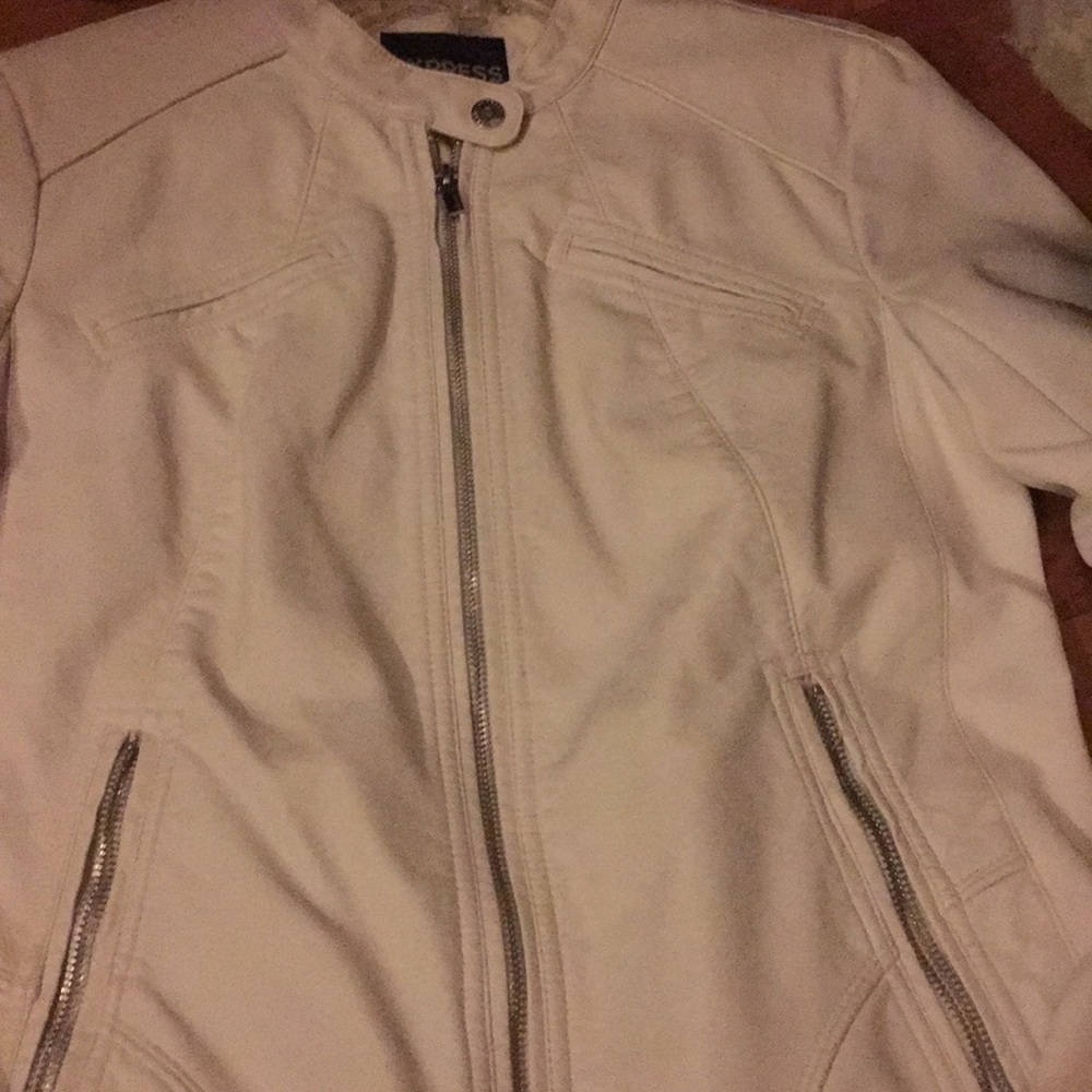 Express faux leather jacket